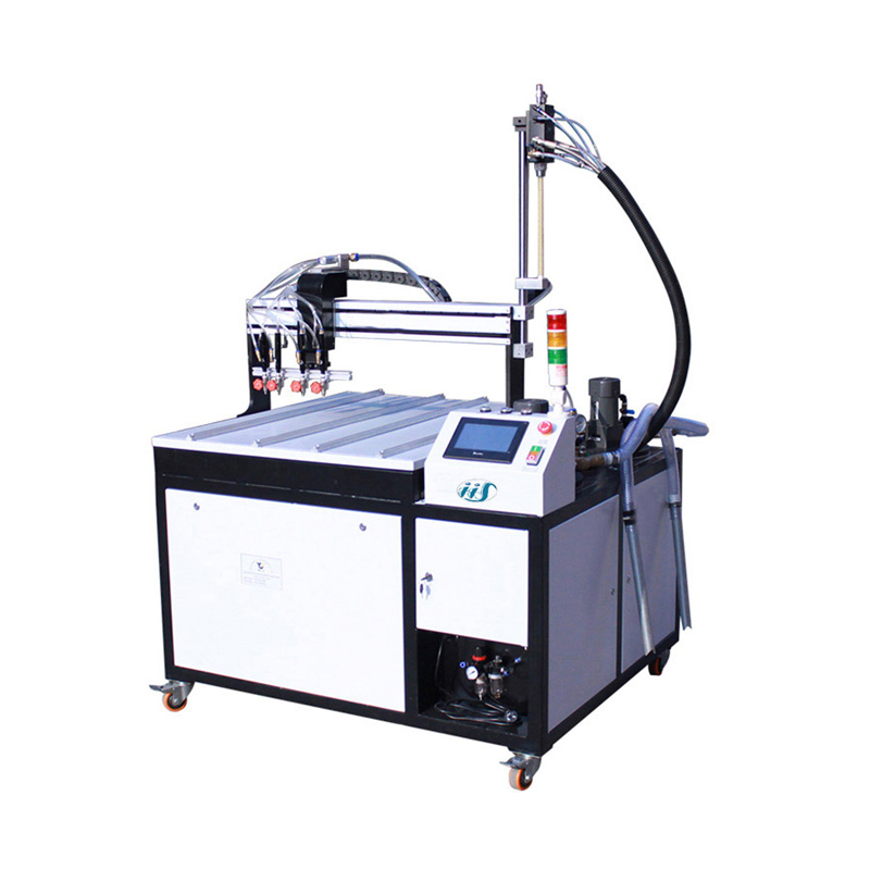 双组份落地式多头灌胶机